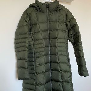 Olive Northface Parka